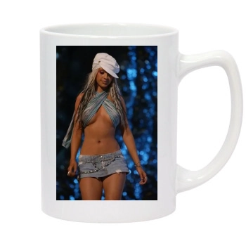 Christina Aguilera 14oz White Statesman Mug