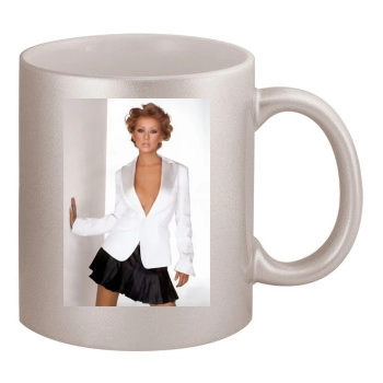 Christina Aguilera 11oz Metallic Silver Mug