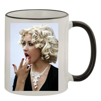 Christina Aguilera 11oz Colored Rim & Handle Mug