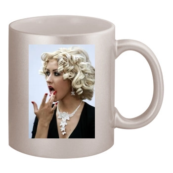 Christina Aguilera 11oz Metallic Silver Mug