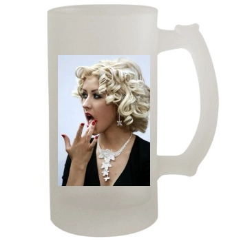 Christina Aguilera 16oz Frosted Beer Stein