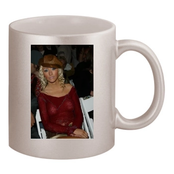 Christina Aguilera 11oz Metallic Silver Mug