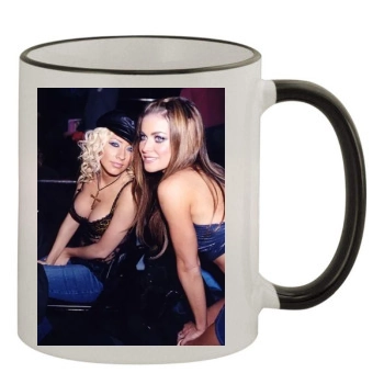 Christina Aguilera 11oz Colored Rim & Handle Mug