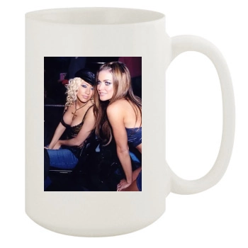 Christina Aguilera 15oz White Mug