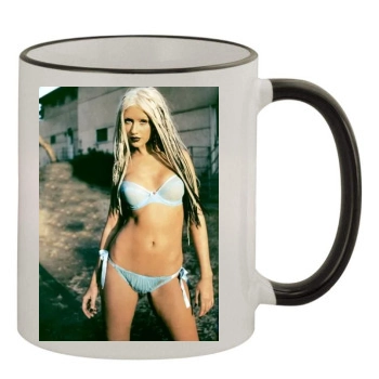 Christina Aguilera 11oz Colored Rim & Handle Mug