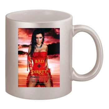 Christina Aguilera 11oz Metallic Silver Mug