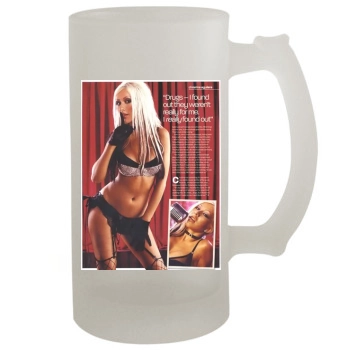 Christina Aguilera 16oz Frosted Beer Stein