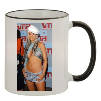 Christina Aguilera 11oz Colored Rim & Handle Mug