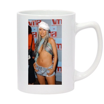 Christina Aguilera 14oz White Statesman Mug