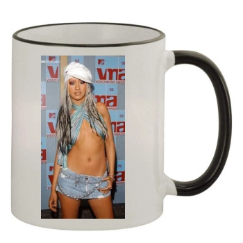 Christina Aguilera 11oz Colored Rim & Handle Mug