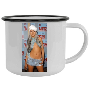 Christina Aguilera Camping Mug