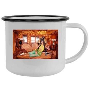 Christina Aguilera Camping Mug