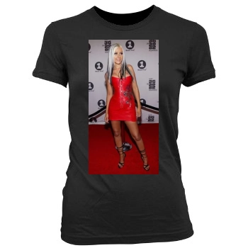 Christina Aguilera Women's Junior Cut Crewneck T-Shirt