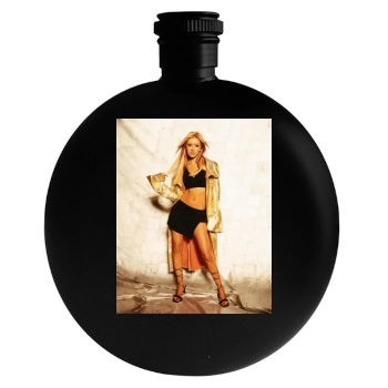 Christina Aguilera Round Flask