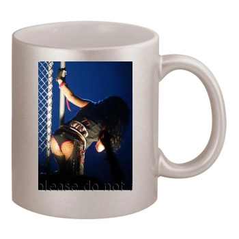 Christina Aguilera 11oz Metallic Silver Mug