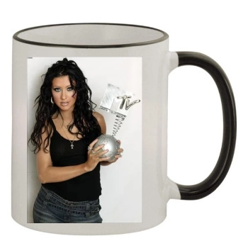 Christina Aguilera 11oz Colored Rim & Handle Mug