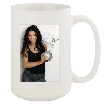 Christina Aguilera 15oz White Mug