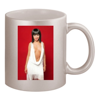 Christina Aguilera 11oz Metallic Silver Mug