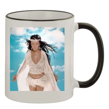 Christina Aguilera 11oz Colored Rim & Handle Mug