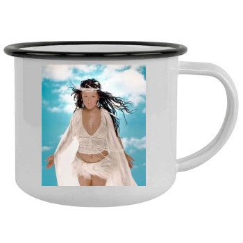 Christina Aguilera Camping Mug