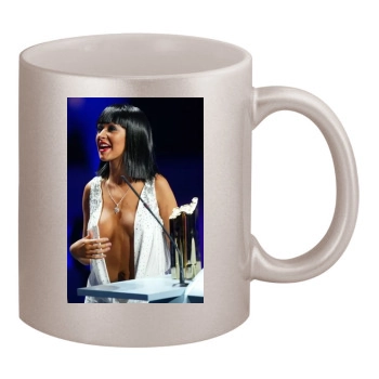 Christina Aguilera 11oz Metallic Silver Mug