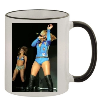 Christina Milian 11oz Colored Rim & Handle Mug