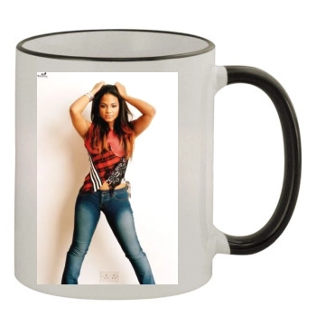 Christina Milian 11oz Colored Rim & Handle Mug