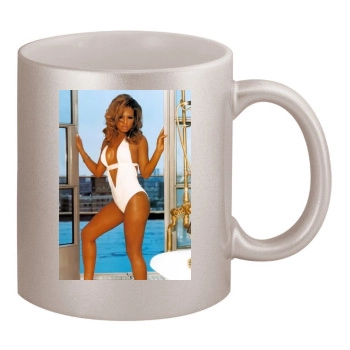 Christina Milian 11oz Metallic Silver Mug