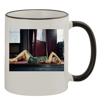 Christina Milian 11oz Colored Rim & Handle Mug