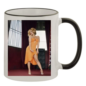 Christina Milian 11oz Colored Rim & Handle Mug