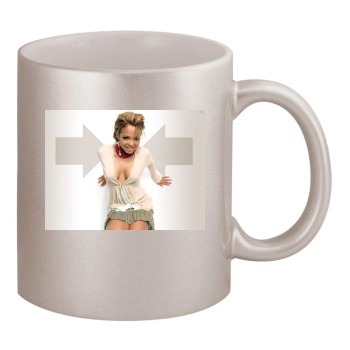 Christina Milian 11oz Metallic Silver Mug