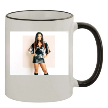 Christina Milian 11oz Colored Rim & Handle Mug