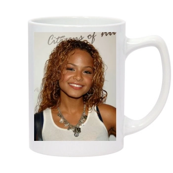 Christina Milian 14oz White Statesman Mug