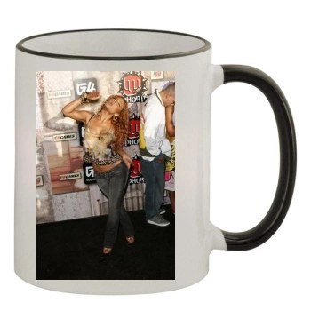 Christina Milian 11oz Colored Rim & Handle Mug