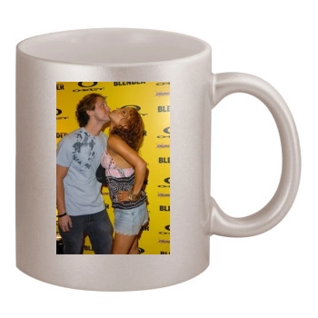 Christina Milian 11oz Metallic Silver Mug