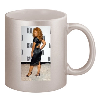 Christina Milian 11oz Metallic Silver Mug