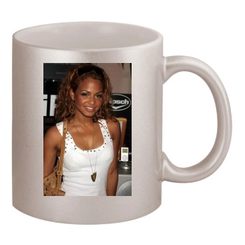 Christina Milian 11oz Metallic Silver Mug