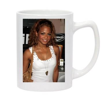 Christina Milian 14oz White Statesman Mug