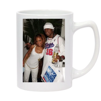 Christina Milian 14oz White Statesman Mug