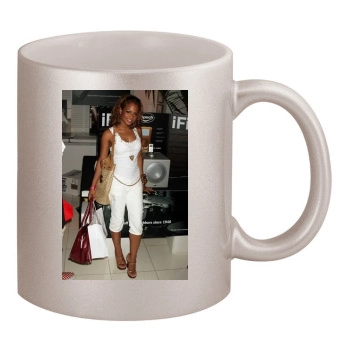 Christina Milian 11oz Metallic Silver Mug