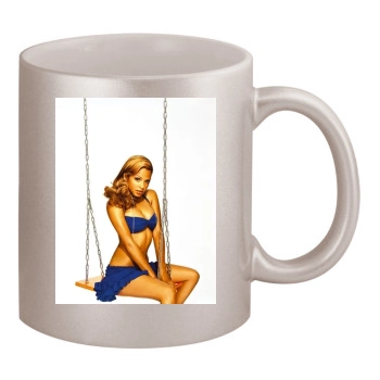 Christina Milian 11oz Metallic Silver Mug