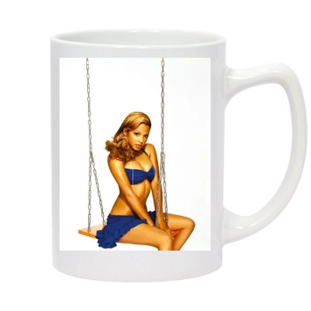 Christina Milian 14oz White Statesman Mug