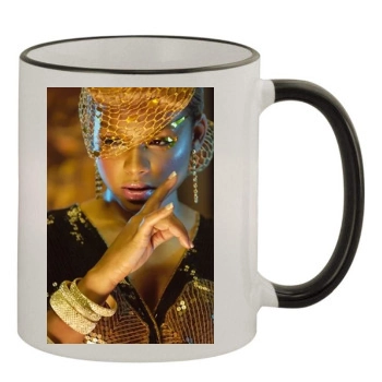 Christina Milian 11oz Colored Rim & Handle Mug