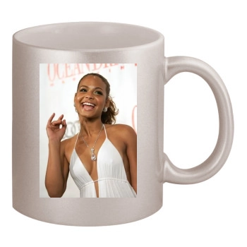 Christina Milian 11oz Metallic Silver Mug