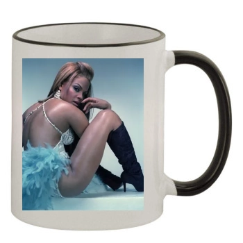 Christina Milian 11oz Colored Rim & Handle Mug