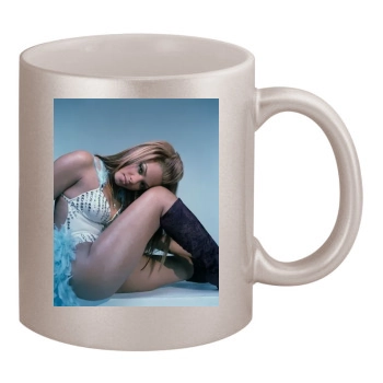 Christina Milian 11oz Metallic Silver Mug