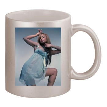 Christina Milian 11oz Metallic Silver Mug