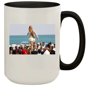 Christina Milian 15oz Colored Inner & Handle Mug