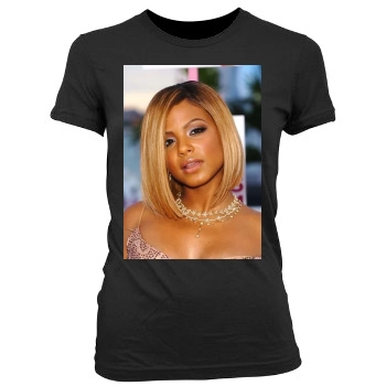 Christina Milian Women's Junior Cut Crewneck T-Shirt