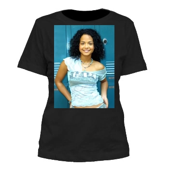 Christina Milian Women's Cut T-Shirt